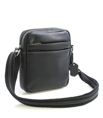 Černá luxusní kožená taška IG710
