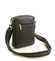 Tmavě-hnědá luxusní kožená taška IG714