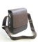 Hnědá taška na doklady přes rameno Delami 0203-2