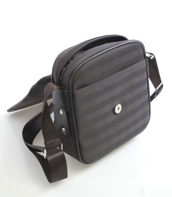 Hnědá taška na doklady přes rameno Delami 0203-2