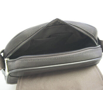 Hnědá taška na doklady přes rameno Delami 0203-2