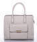 Šedá luxusní kabelka do ruky David Jones Paris