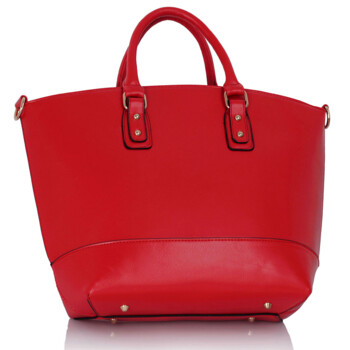 Červená kabelka LS fashion LS0085B