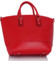 Červená kabelka LS fashion LS0085B