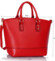 Červená kabelka LS fashion LS0085B