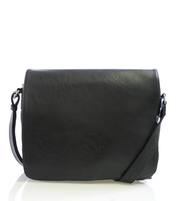 Černá taška přes rameno Bobby Black 1018