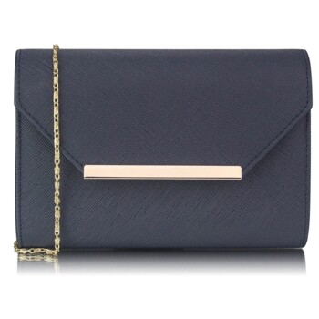 Luxusní tmavě modré psaníčko LS Fashion 0293