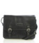 Černá pánská taška přes rameno Hexagona Messenger