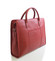 Dámská kabelka červená kožená - Hexagona 462698  