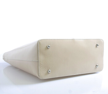 Krémová kožená kabelka ItalY Chloe