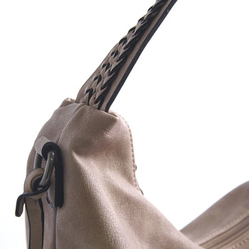 Béžová elegantně sportovní kabelka přes rameno Silvia Rosa Dorothy