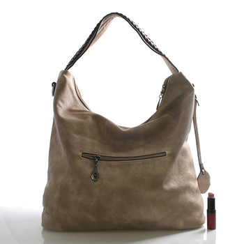 Béžová elegantně sportovní kabelka přes rameno Silvia Rosa Dorothy