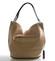 Meruňková luxusní prostorná kabelka přes rameno Silvia Rosa Meredith