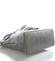 Šedá kožená velká crossbody kabelka ItalY Isabel
