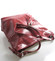 Červená kožená velká crossbody kabelka ItalY Isabel