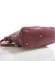 Červená kožená velká crossbody kabelka ItalY Isabel