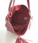 Červená kožená velká crossbody kabelka ItalY Isabel