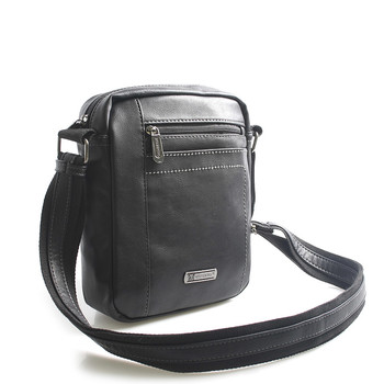 Černá taška přes rameno na doklady Bellugio Blake