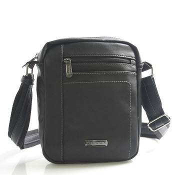 Černá taška přes rameno na doklady Bellugio Blake