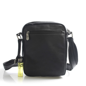 Černá taška přes rameno na doklady Bellugio Blake