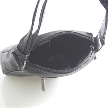 Černá taška přes rameno na doklady Bellugio Blake