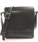 Luxusní černá kožená taška přes rameno ItalY Crosby