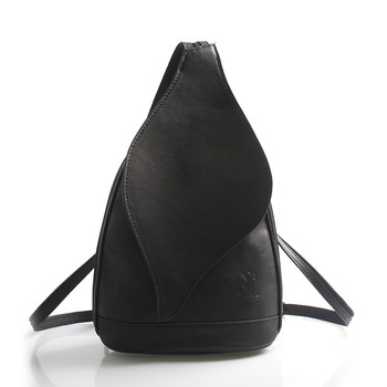 Dámský batoh černý kožený - ItalY Corynn