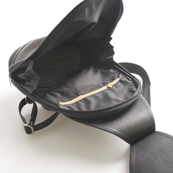 Dámský batoh černý kožený - ItalY Corynn