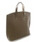 Khaki kožená kabelka do ruky ItalY Sydney
