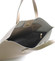 Khaki kožená kabelka do ruky ItalY Sydney