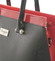 Dámská kabelka černo-červená lakovaná - Maggio Tatiana