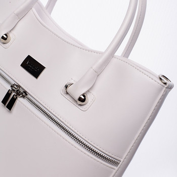 Dámská luxusní kabelka matná bílá - Maggio Veronica