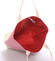 Plážová taška pruhovaná červená - Enrico Benetti Summer
