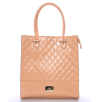 Dámská luxusní kabelka pudrová - LYDC Emmy