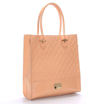 Dámská luxusní kabelka pudrová - LYDC Emmy