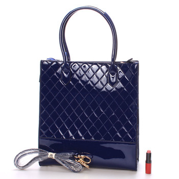 Dámská luxusní kabelka modrá - LYDC Emmy