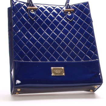 Dámská luxusní kabelka modrá - LYDC Emmy