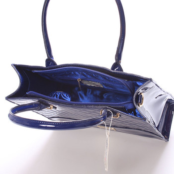 Dámská luxusní kabelka modrá - LYDC Emmy