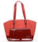 Luxusní dámská červená kabelka - David Jones Ruta