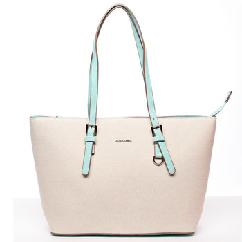 Dámská mentolová kabelka - David Jones Barbara