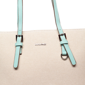 Dámská mentolová kabelka - David Jones Barbara