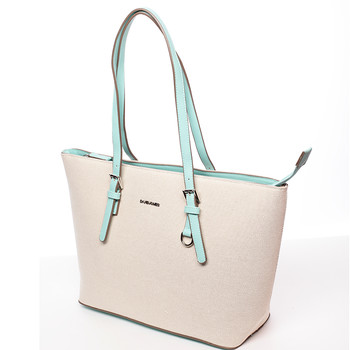 Dámská mentolová kabelka - David Jones Barbara