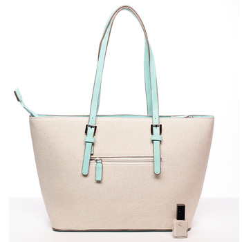 Dámská mentolová kabelka - David Jones Barbara