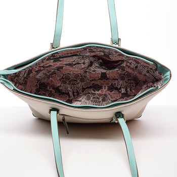 Dámská mentolová kabelka - David Jones Barbara