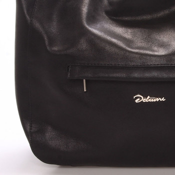 Dámská elegantní kabelka přes rameno černá - Delami Anna