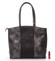 Dámská luxusní kabelka přes rameno grafitová - Delami Yvonne