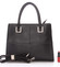 Luxusní dámská kožená kabelka černá - LEESUN Sofia