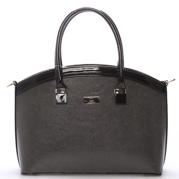 Elegantní šedá dámská kabelka do společnosti - Delami Renee