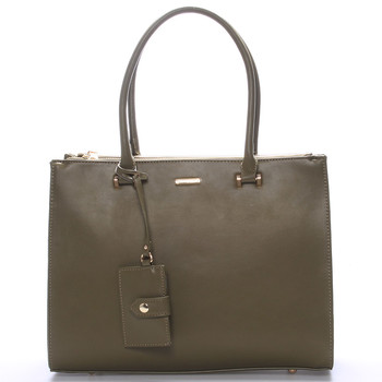 Luxusní dámská kabelka khaki - David Jones Nevada