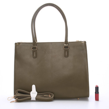 Luxusní dámská kabelka khaki - David Jones Nevada
